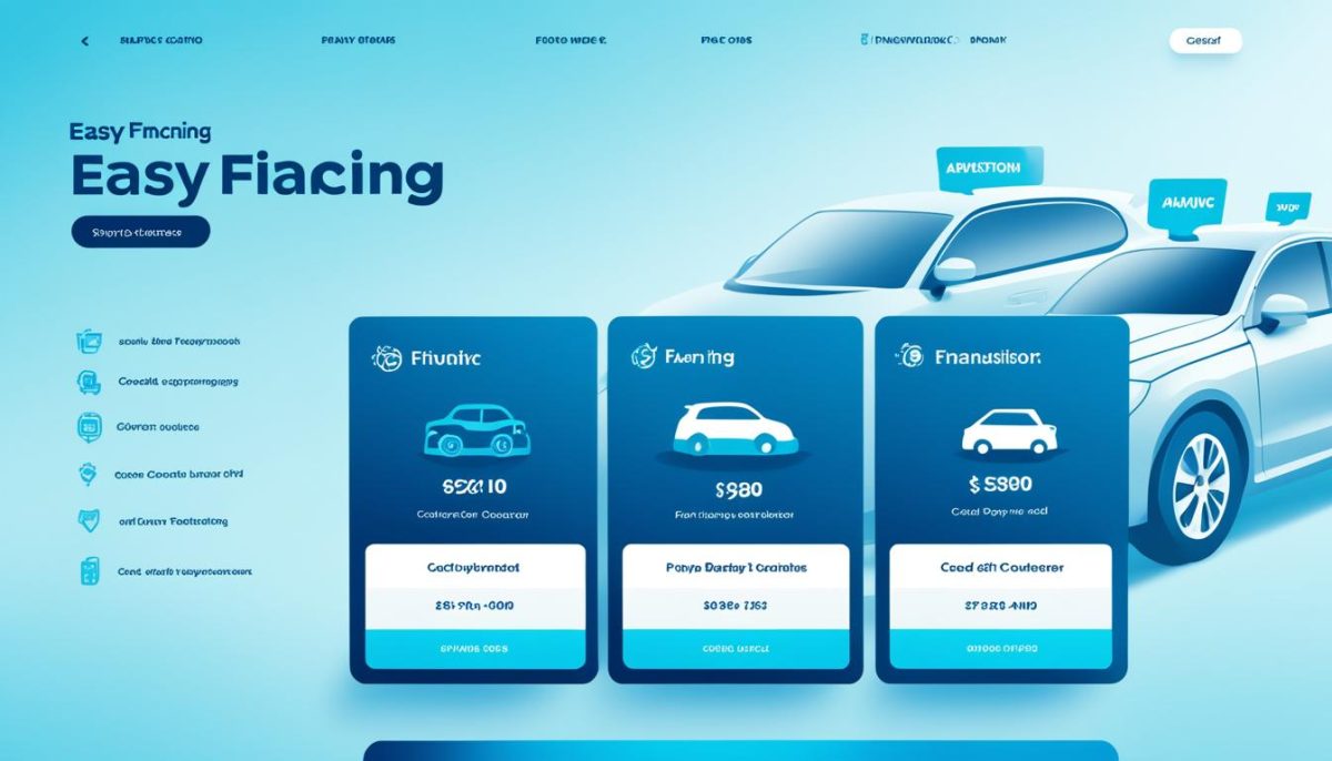 Financing options for online car auctions